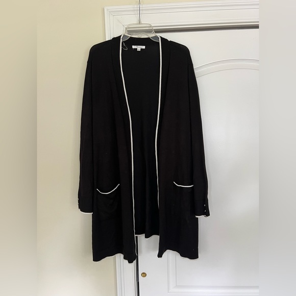 Pull Femme 89th & Madison Taille M - Cardigan Acrylique Blanc, Occasion Bon état